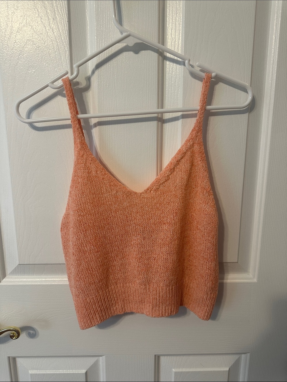American Eagle Outfitters Pink Knit V-Neck Camisole